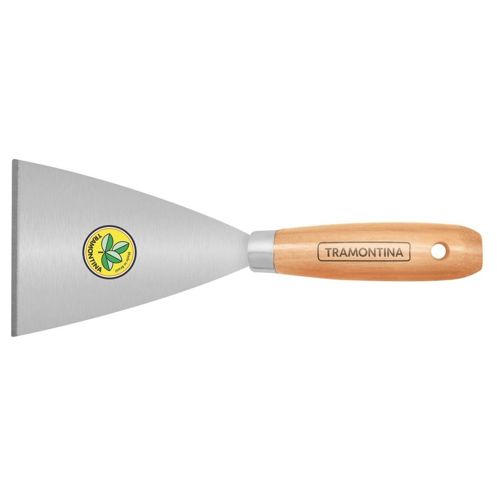 TR77394105 RIGID SCRAPER 10CM WITH WOOD HANDLE