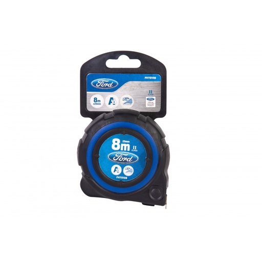 FHT0108 TAPE MEASURE, 8MX25MM, AUTO STOP, PLASTIC CARD PAC
