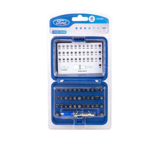 FHT-H-0011 SCREWDRIVER BITS 36PCS SET