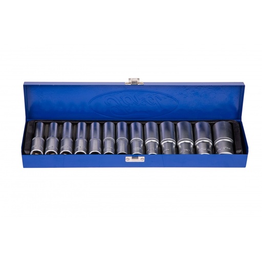 FMT-031 DEEP SOCKET 13PCS SET 1/2 DRIVE