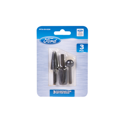 FPTA-05-0226 ROTARY FILE FOR WOOD 3PCS SET