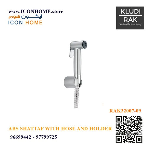 ABS shattaf with hose and holder RAK32007-09
