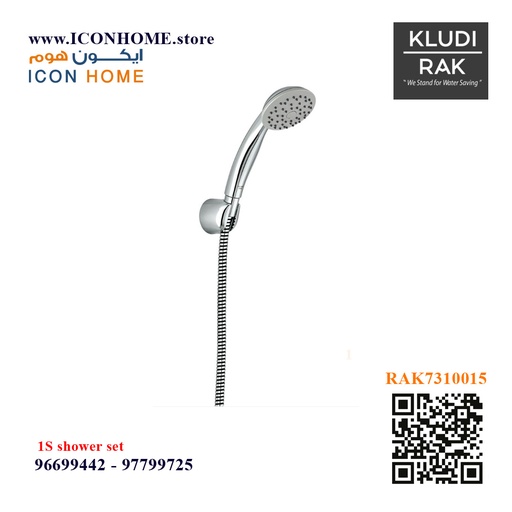 RAK7310015 1s shower set hand shower + hose + holder