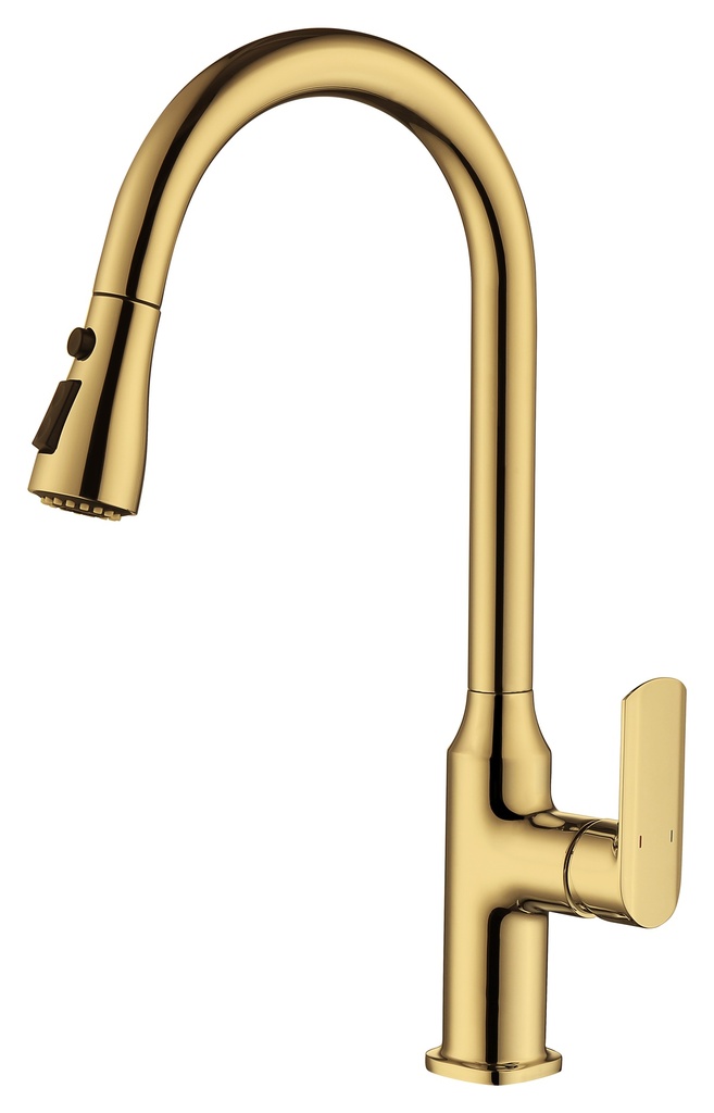 EMPOLO 72 2101G single lever kitchen mixer gold ICON HOME آیکون هوم