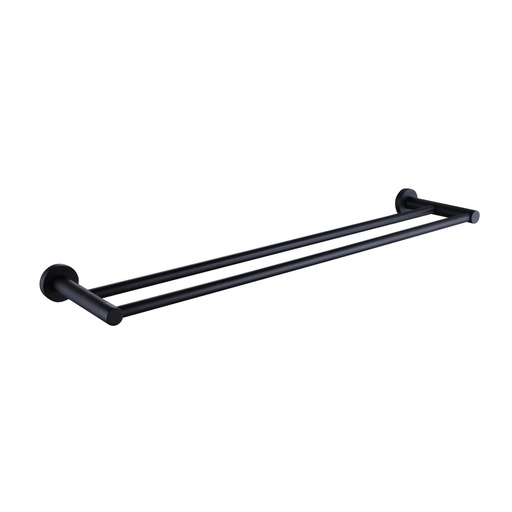 EMPOLO 93908MB	double towel bar matt black