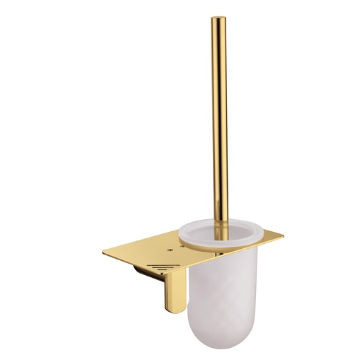 EMPOLO 97210G toilet brush holder gold