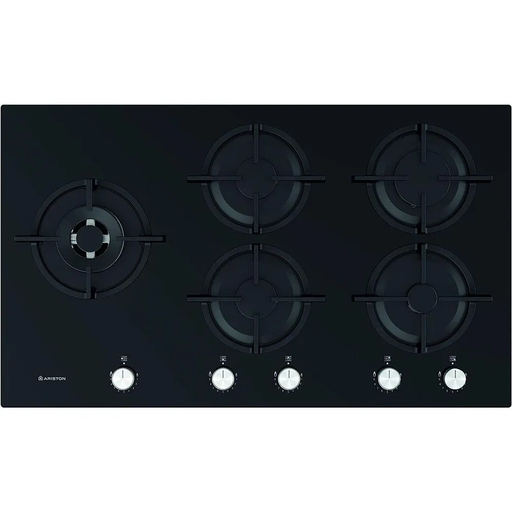 ARISTON AGS92SBK 90*51 CMS HOB GAS ON GLASS