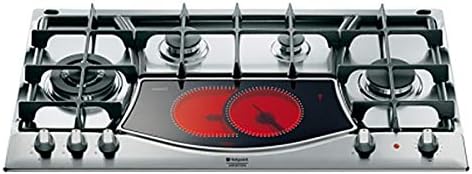 ARISTON PH941MSTVGH HOB 90CM WITH CERAMIC HOT PLATE CAST IRON