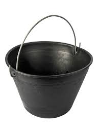 PVC BUCKET BLACK PUR HD MADE IN EU