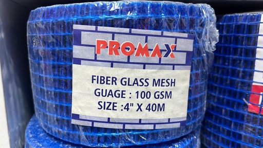 promax FIBER MESH BLUE 4"*40M 100G M/D