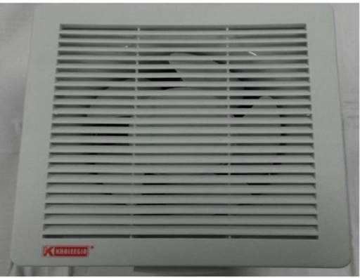 k-f6 khaligia 6" square auto single shutter glass mounting