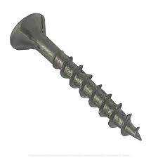 wood screw brass plated plus head #8x1.1/2"