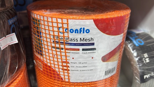 fiber mesh orange 6" x 40 M 145G H/D