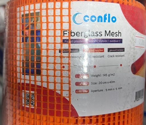 CONFLO FIBER MESH orange 8" x 40M 145G H/D