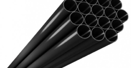 CONDUIT PIPE BS 6099 LIGHT DUTY BLACK 19MM X 3M