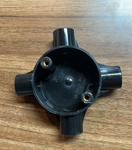 UPVC BS JUNCTION BOX 4 WAY 19MM