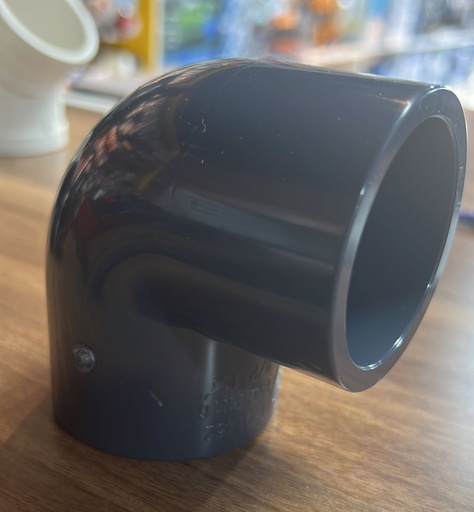HP BS ELBOW 90 DARK GREY 1 1/2"