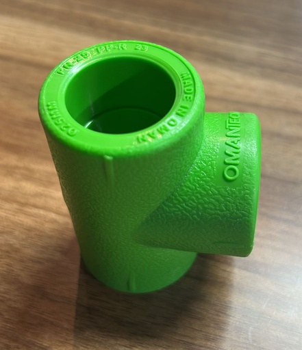 EQUAL TEE 25MM PPR -3/4 TEE TECHNO