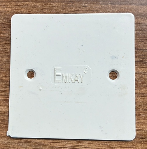 MKSL33A EMKAY SQUARE LID 3X3 WHITE