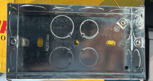 metal box 3*6 double high iron box 1.0mm thickness