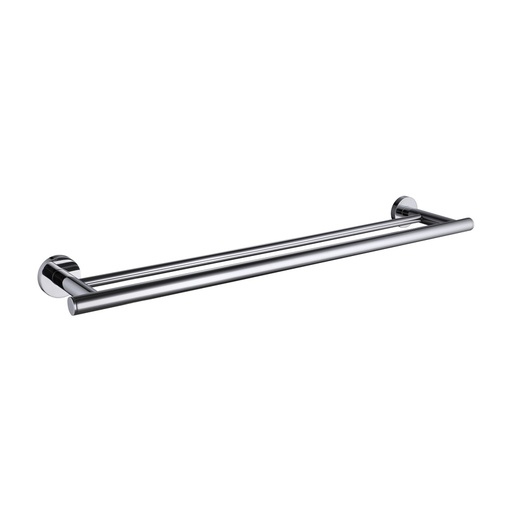EMPOLO BRASS CHROME COLOR 60CM DOUBLE TOWEL BAR 91508