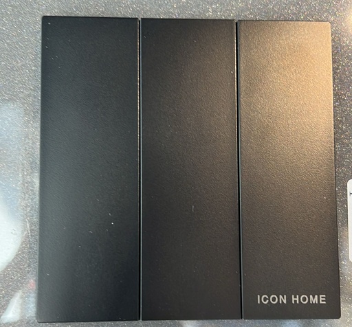 KS60-005 BLACK 3 GANG