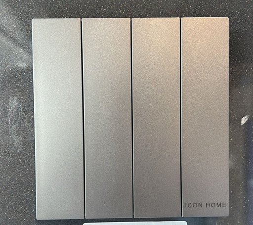 KS60-007 GREY 4 GANG