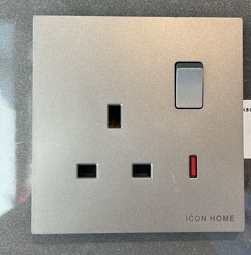 KS60-017-1 GREY SINGLE SOCKET