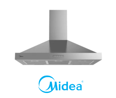 Midea 90CM Chimney Cooker Hood E90AEW2A43