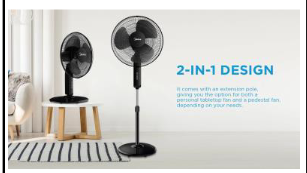 Midea Fan FS4019K