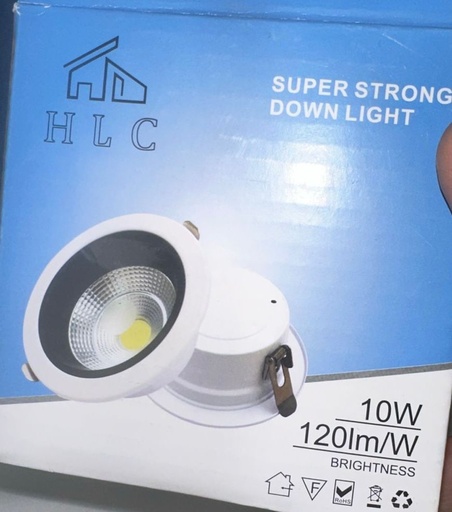 HLC 10W 120LM/W CR