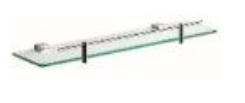 EMPOLO 93207 GLASS SHELF