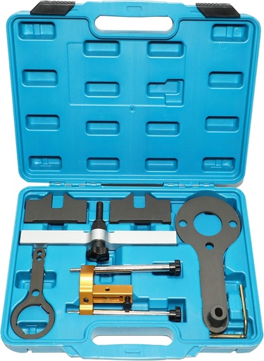 DPTOOL Engine Timing Locking Tool Kit Compatible with BMW V8 N63 S63(No Valve Lift) N65 N74 X5 X6 Drive 750I 760I Camshaft Tensioner Locking Tool