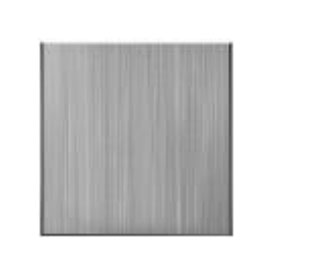KS15-045 SILVER BLANK PLATE ICON HOME 