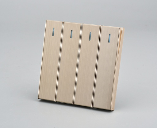 KS15-008 GOLD ICON HOME 4 Gang 2 way switch  