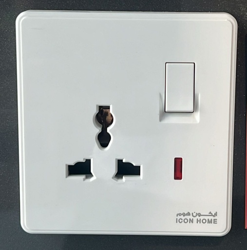 KCP1-012 ICON HOME Switched socket  