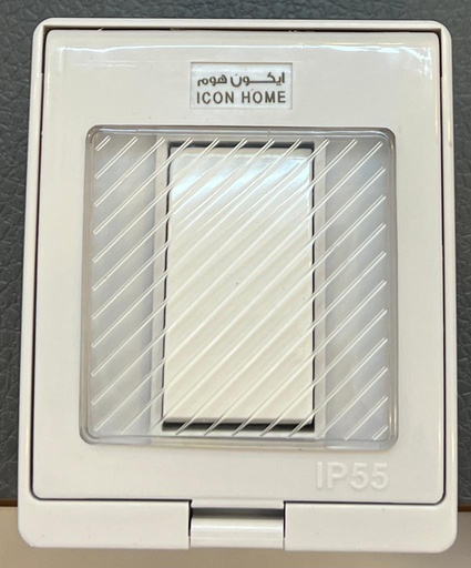 ICON HOME KDL-1GS 1gang 1 way plate switch waterproof