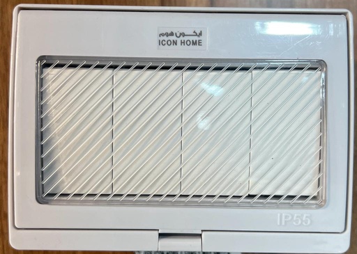 KDL-4GS ICON HOME 4 GANG 1 WAY SWITCH waterproof