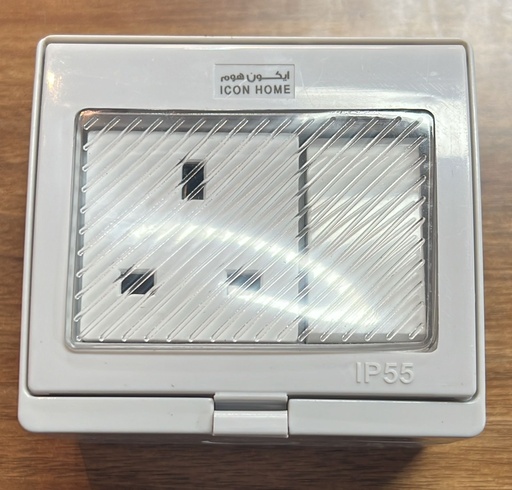 KDL-SS ICON HOME 1 GANG 1 WAY 3 PIN SOCKET waterproof