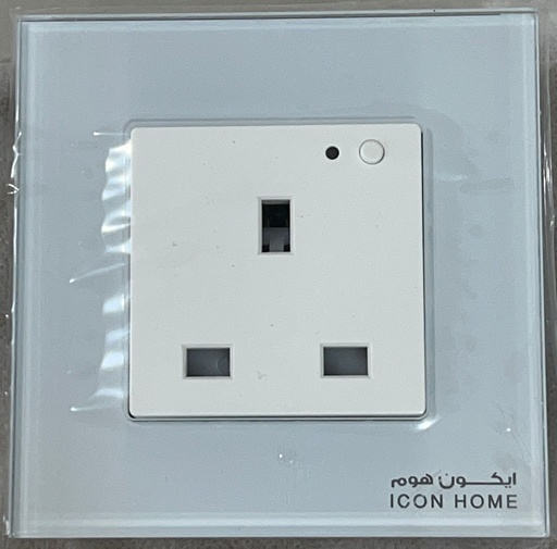 ICON HOME W1-048 smart 16A socket with led indicator and on/off small button wifi/RF 433