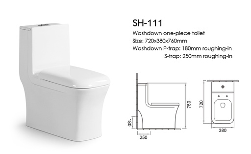 ICON HOME SH-111 S TRAP TOILET