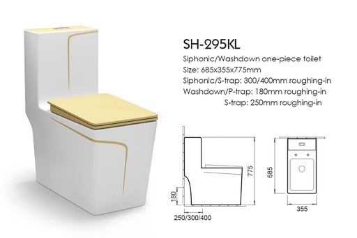 ICON HOME SH-295KL  S TRAP TOILET