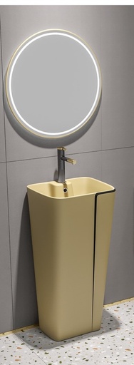 ICON HOME SH-8802KBL PEDESTRAL BASIN