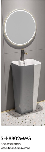 ICON HOME SH-8802MAG PEDESTAL BASIN
