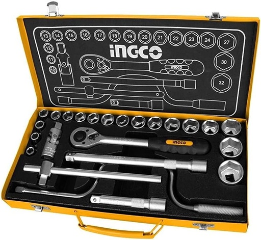 INGCO HKTS0243 24 PC 1/2" socket set