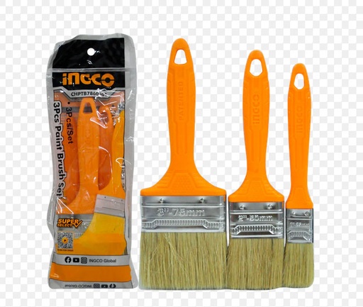 CHPTB7860301 3 Pcs paint brush set ingco